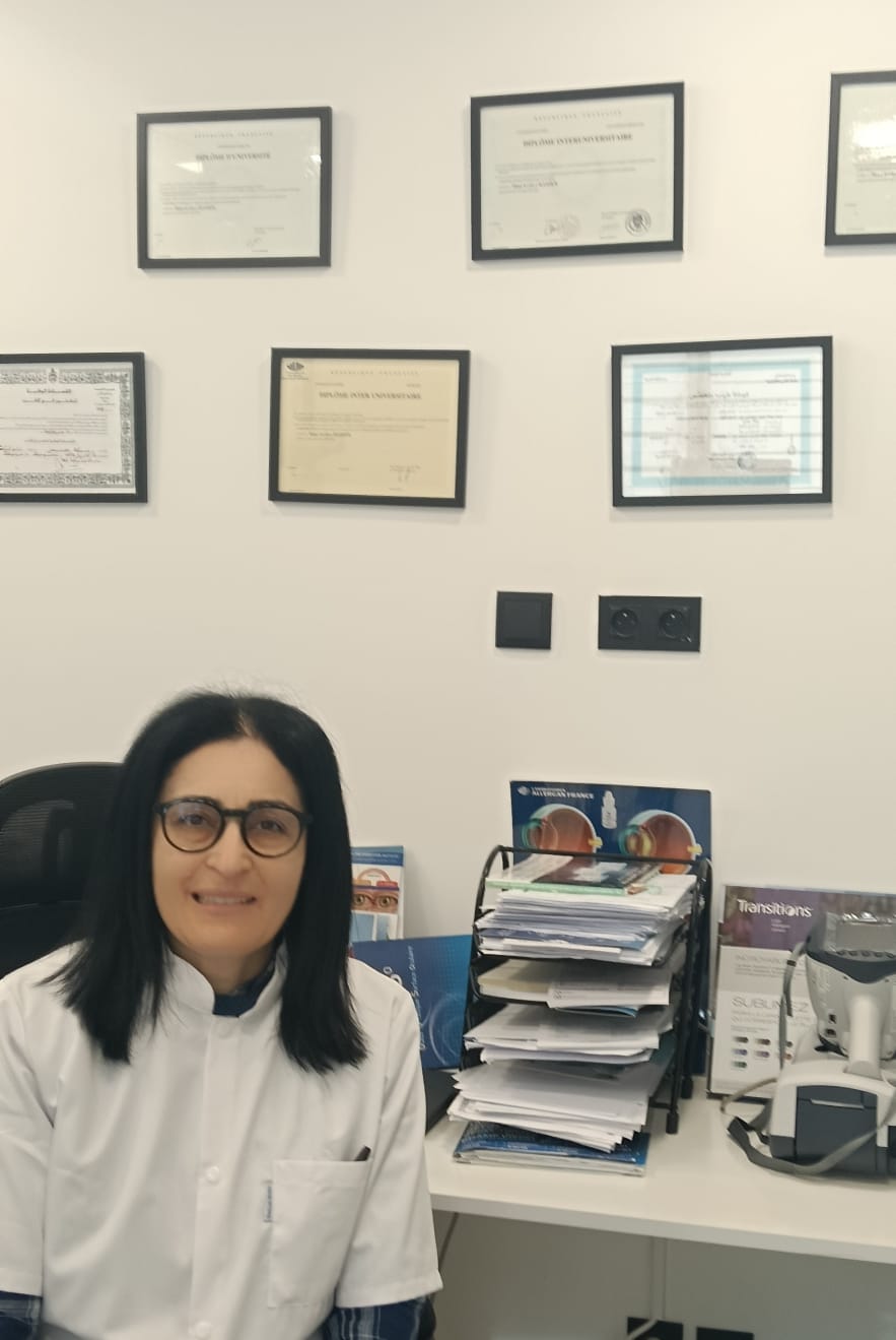 Ophtalmologue à El Kantaoui Sousse Dr Ramla Khechine Hassen